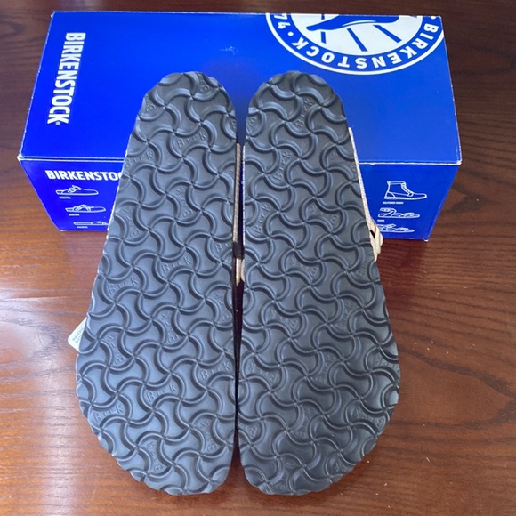 Birkenstock Gizeh Shiny Python Egg shell asst TL - Picture 3 of 5